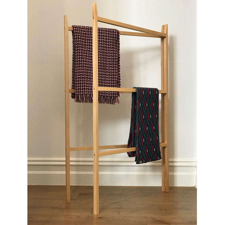 Hydrowood Celery Top Pine Shaker towel rail